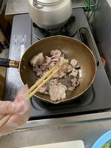 嶋田めぐみさん回鍋肉1
