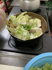 嶋田めぐみさん回鍋肉4